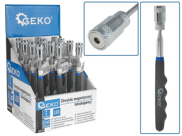 Teleskoop magnet LED lambiga