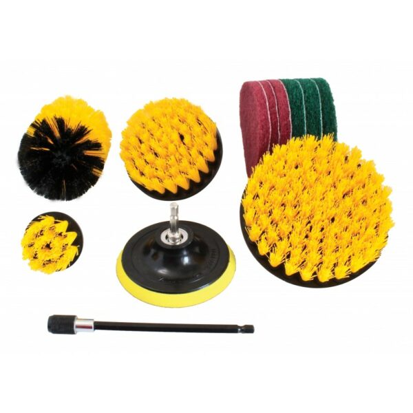 Puhastusharjade komplekt 12 osa