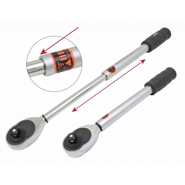 Teleskoop narre 1/2" 72 hammast ASTA