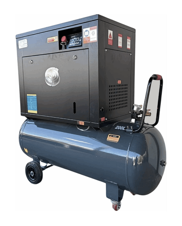 Kruvikompressor 200L 670l/min 10Bar EVOLUTION