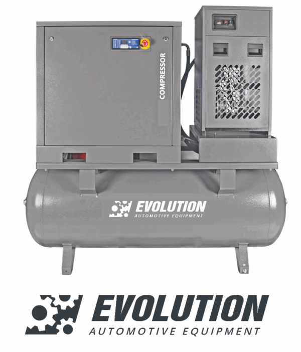 Kruvikompressor 500L 1200l/min 10bar (Kuivatiga) EVOLUTION