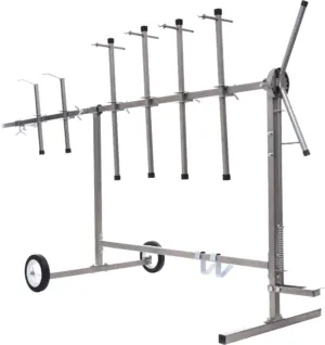 Värvimisstatiiv 6 hoovaga 360°