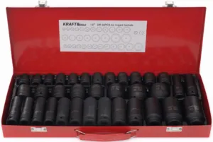 Löökpadrunite komplekt 1/2" 8-32mm (35osa)