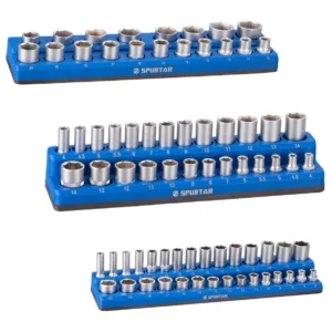 Magnetiliste padrunihoidikute komplekt, 3 osa (1/2"+3/8"+1/4")